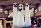 2m/2.5m/3m Height White Halloween Inflatable Ghost with Light for Sale