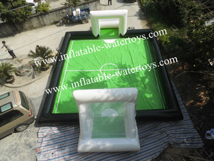 China 0.9MM Plato PVC Inflatable Soccer Field supplier