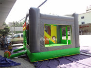 Outdoor Commercial Inflatable Combo Bouncers , Giant Mushroom house
