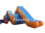 0.9mm PVC Tarpaulin Inflatable Water Toys Inflatable Water Obstacle For Water Park 8mL*2.5mW*1.8mH