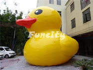 Inflatable Outdoor Water Toys 0.9mm PVC Tarpaulin Hongkong Yellow Duck