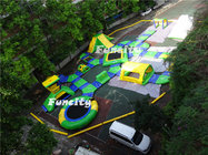 65 People available Inflatable Water Park , Seashore Water Park Size 27x32m