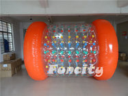 2.8m Length Inflatable Rolling Ball , Roll Inside Inflatable Ball For Water Park