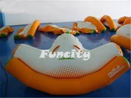 OEM Lake PVC Tarpaulin Water Totter Inflatable Water Toys for Kids 0.9MM