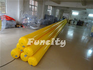Yellow Inflatable Water Toys Inflatable Water Tube / Water Buoys / Water Enclosure