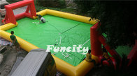 Sealed Inflatable Football Games , Inflatable football Pitch for Sport Games