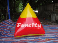 PVC Tarpaulin Inflatable Sport Games Inflatable Paintball Bunker Dorito