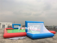 Water Proof Customized Inflatable Water Soccer Field For Family Entertainment