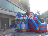 Spiderman Theme Inflatable Jumping Slide 0.5mm PVC Tarpaulin Kids Inflatable Bouncer