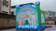 SpongeBob / Patrick Outing Strong Inflatable Bouncy Castle 1 Years Warranty