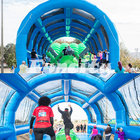 Mad Giant Inflatable Obstacle House For 5K Obstacle Running Race Sewing Technology