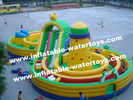 0.55 (18OZ) PVC Tarpaulin Colorful Giant Inflatable Fun City for Entertainment Center Amusement Park