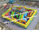 CE Certificated 0.55mm PVC Tarpaulin (Plato) Giant Inflatable Amusement Park for Sale