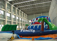 20m diameter Inflatable Water Park with Water Slide and Swimming Pool Used on Land