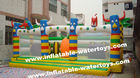 Safety 0.55mm PVC Tarpaulin Inflatable Fun City Playground for Entertainment