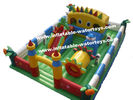 0.55mm PVC Tarpaulin Kids Inflatable Amusement Park for Obstacle, Slide, Tunnel, Bouncer