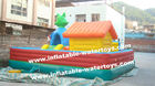 CE 0.55mm PVC Tarpaulin Flower Fairies Inflatable Fun City Playground with Jumping House for Fun Games