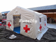 Customized Large Inflatable Medical Tent / Rescue Tent For Army Emergency