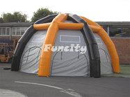 Large Airtight Sealed Inflatable Air Tent With Canopy / Repair Kits + Glue + Air Pump
