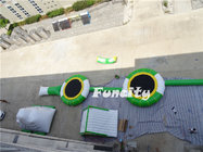 Novel Water Amusement Inflatable Water Park Durable For Kids / Adults Playing
