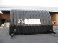 Durable PVC Tarpaulin Event Dome Inflatable Canopy Tent With Rolling Doors