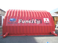 Red Inflatable Event Tent / Cool Camping Tents With Customized Logo For Outdoor