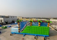 Fantastic Inflatable Obstacle Course Equipment With 0.55mm Pvc Tarpaulin