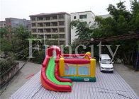 0.55mm PVC Tarpaulin Inflatable Jumping Castle Kids Inflatable Bouncer With Slide