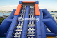 50 Meter Long Inflatable Dry Slide Customized Hippo Water Slide For Fun