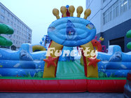 0.55mm PVC Tarpaulin Outdoor Theme Inflatable Playground For Kids