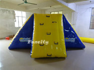 0.9mm PVC tarapaulin Commercial Inflatable Pool Toys Bouncy Water Slides For Amusement Park