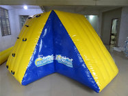 0.9mm PVC tarapaulin Commercial Inflatable Pool Toys Bouncy Water Slides For Amusement Park