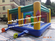 Commercial Inflatable Combo Bouncers House With PVC Tarpaulin
