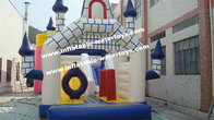 Playground Equipment 0.55mm PVC Tarpaulin Inflatable Water Trampoline Combo Bouncer
