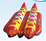 Durable Towable Inflatable Banana Boat For Exciting Aqua Park Games