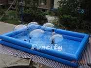 Good Quality Transparent Inflatable Aqua Walking Ball with Water Pool for Kids and Adults