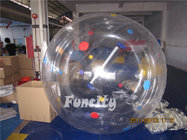 0.8mm TPU or PVC Huge Human Sphere Inflatable Walking On Water Ball