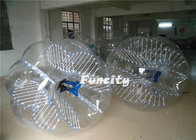 Custom Transparent TPU Body Zorb Ball Bubble Inflatable For Football Game