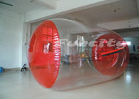 Red And Transparent Inflatable Water Roller Water Walking Roller