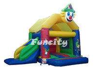Commercial 0.55mm PVC Tarpaulin (18oz) Inflatable Water Park Trampoline Bouncy House