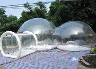 Family Camping Inflatable Bubble Tent  3m - 6m Clear With Air Sealed Technic