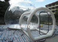 Large Inflatable Bubble Tent With Tunnels ,  Durable PVC Tarpaulin Bubble Show