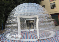 Family PVC Inflatable Dome Bubble Tent Customized 3 - 6m Diameter