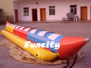 Customized Durable Inflatable Banana Boat Fly Fish For Water Games