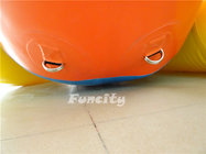 0.9mm Pvc Tarpaulin Inflatable Fly Fish , Double Tubes Inflatable Banana Boat