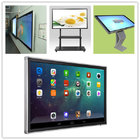 Hot sale 55 to 84 inch interactive tv touch screen whiteboard, all in one pc touch screen monitor with 4K UHD Resolution