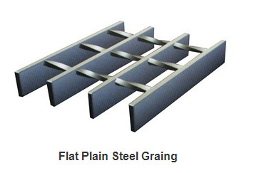 Metal Bar Grating/lattic steel plate/steel grating/Flat Plain Steel Graing