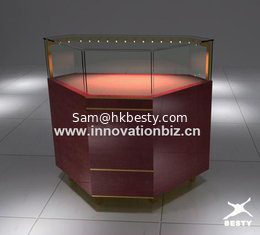ruby jewelry display counter