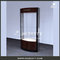 high quality solid wood veneer LED spotlights jewels display cabinet showcase