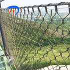 Seamless Ferruled 1.5 mm wire rope 60 mm eye size balustrade security wire rope mesh net